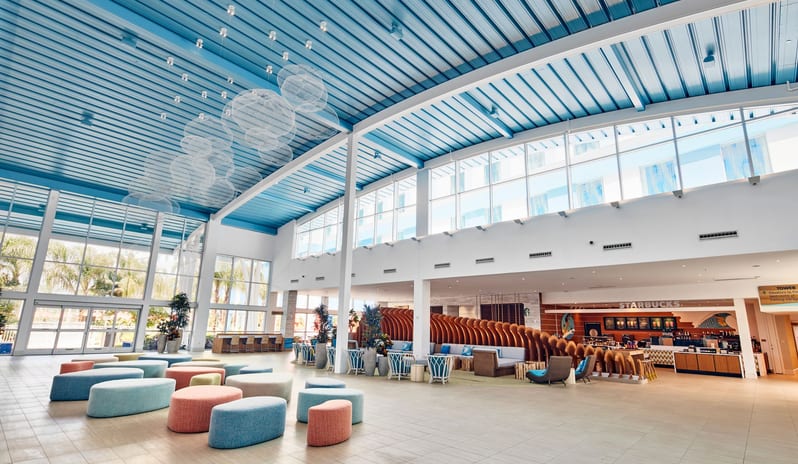 Universal’s Endless Summer Resort  Surfside Inn and Suites - Starbucks in lobby